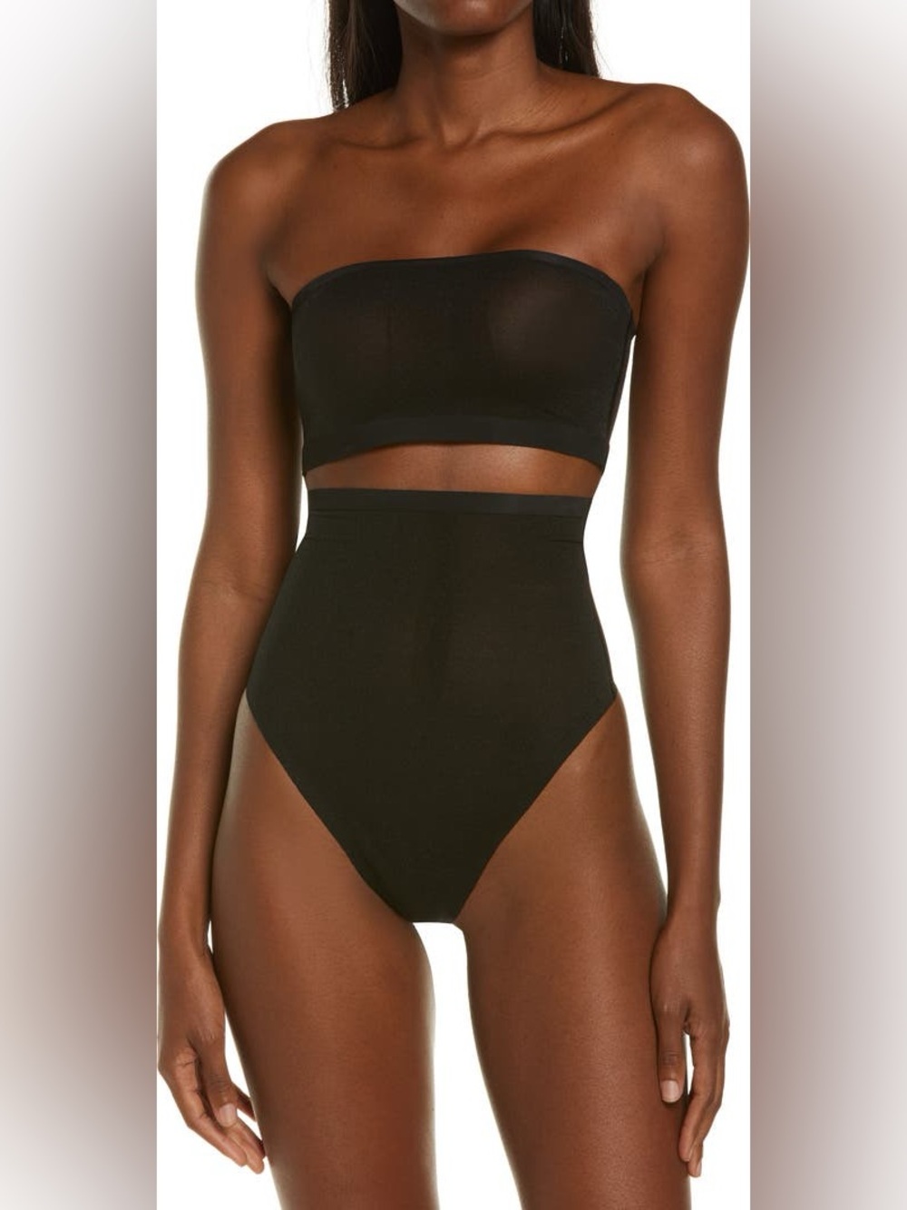 Skims Sheer Sculpt High Waist Thong